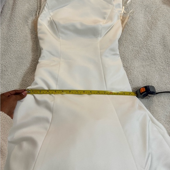 MIKAELLA wedding gown by PALOMA BLANCA backless in satin in Small/XS - Picture 10 of 15